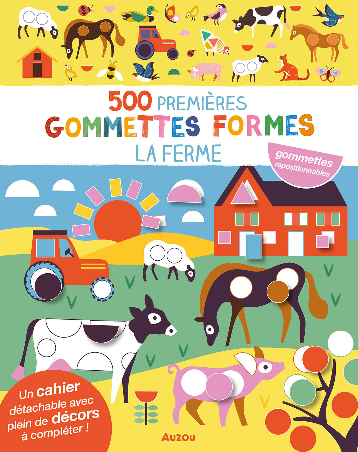 NE - 500 gommettes Ferme