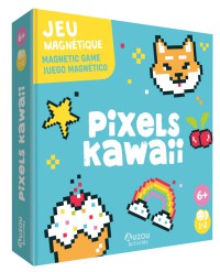 Jeu magnétique - pixels kawaii