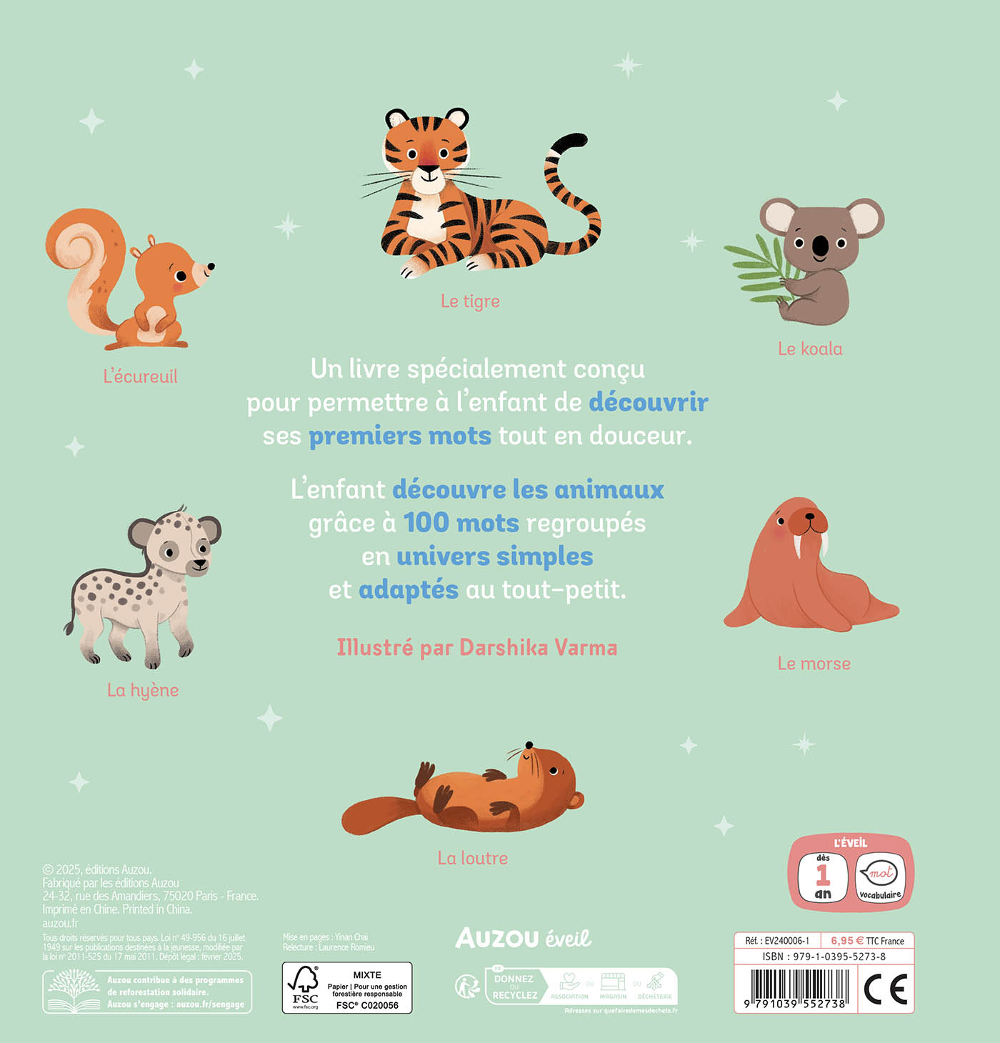 MES 100 MOTS POUR DECOUVRIR LES ANIMAUX