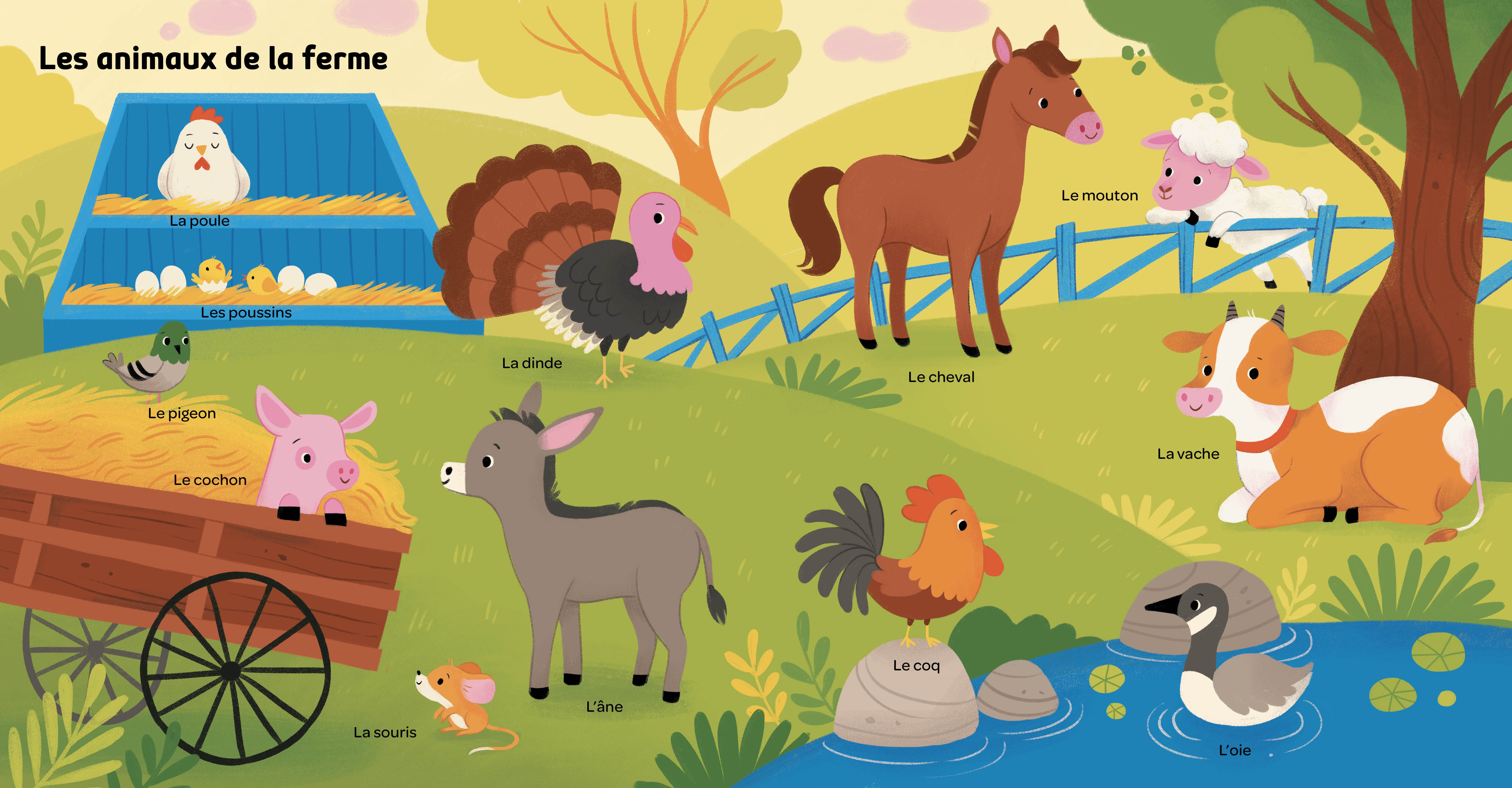 MES 100 MOTS POUR DECOUVRIR LES ANIMAUX