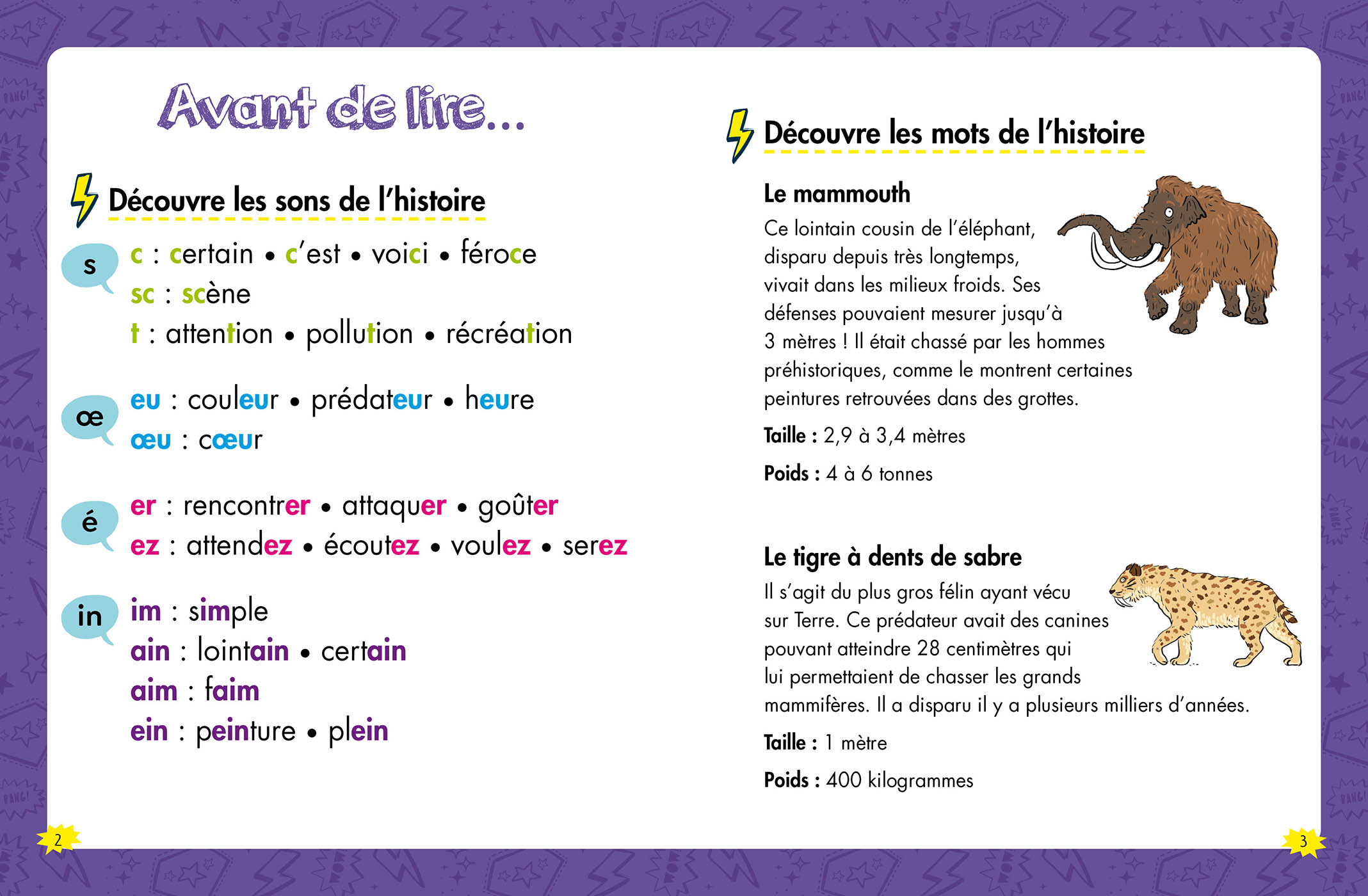LES HEROS DU CE1 - NIV 2 UNE RENCONTRE PREHISTORIQUE
