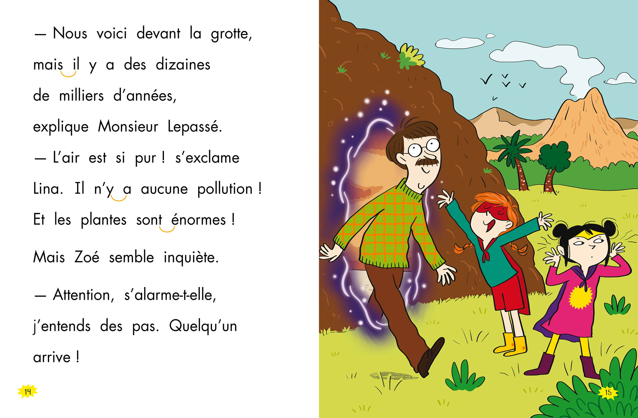 LES HEROS DU CE1 - NIV 2 UNE RENCONTRE PREHISTORIQUE