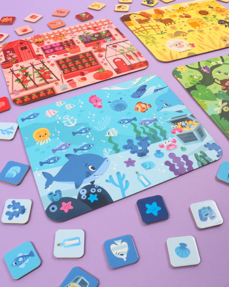 MON JEU DE CHERCHE ET TROUVE DES TOUT-PETITS