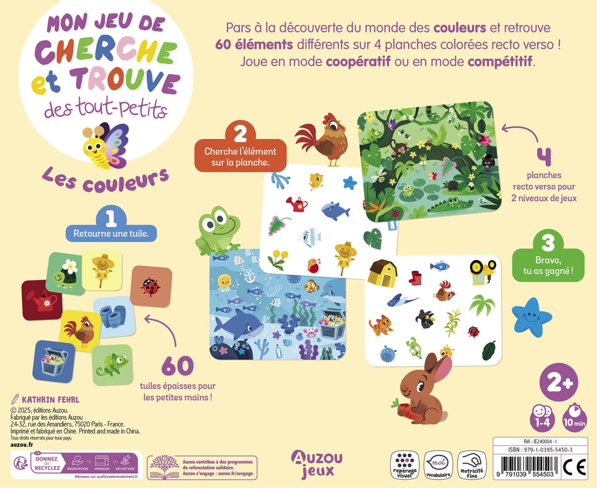 MON JEU DE CHERCHE ET TROUVE DES TOUT-PETITS