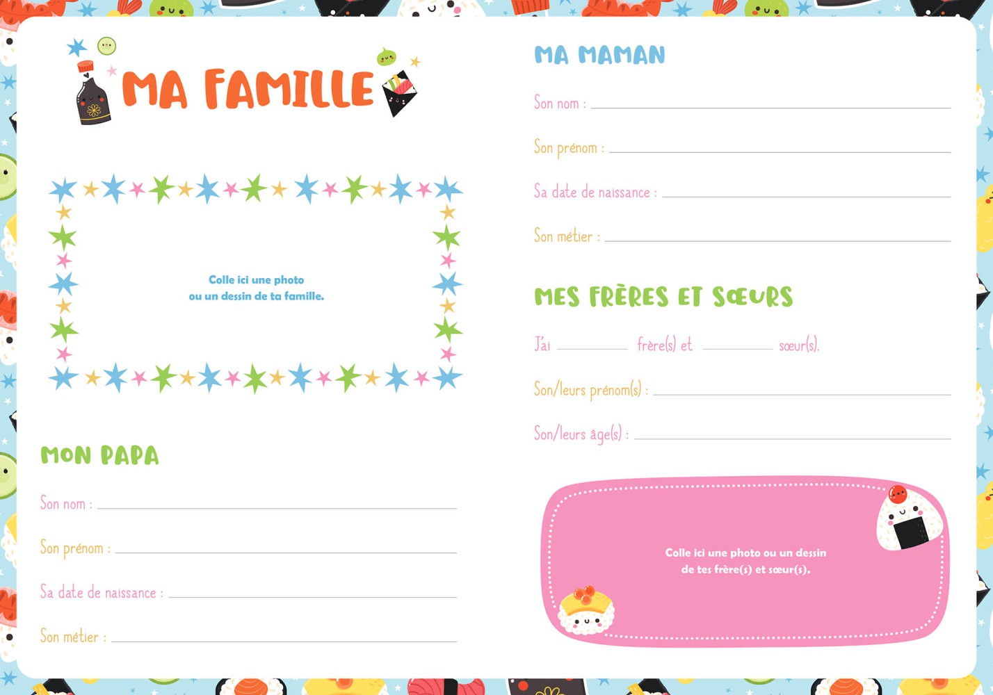 Carnet secret Kawaii Carnet secret Kawaii