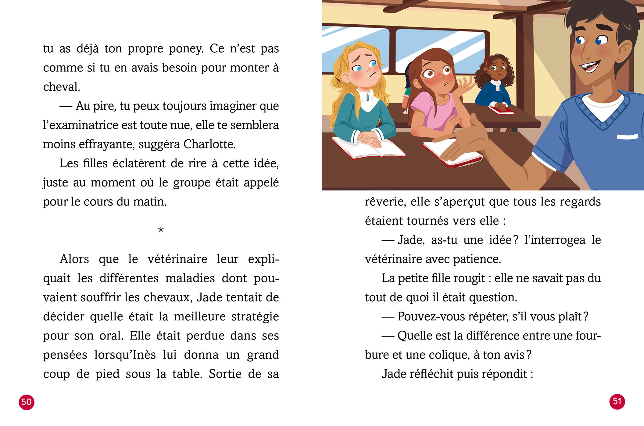 Jade Et Les Chevaux Objectif Diplôme