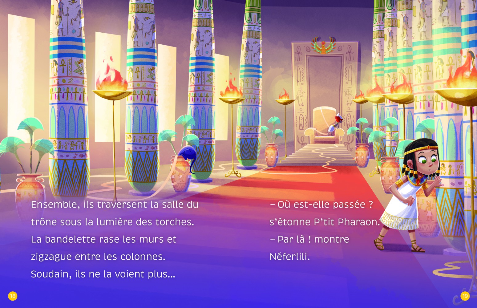 LES ENQUETES DE PTIT PHARAON  - ATTENTION MOMIE !