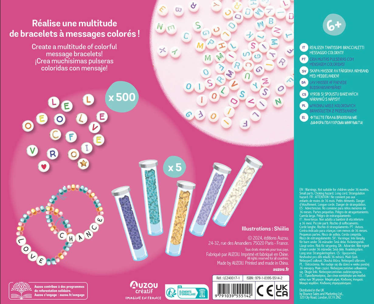 Mes bracelets à messages