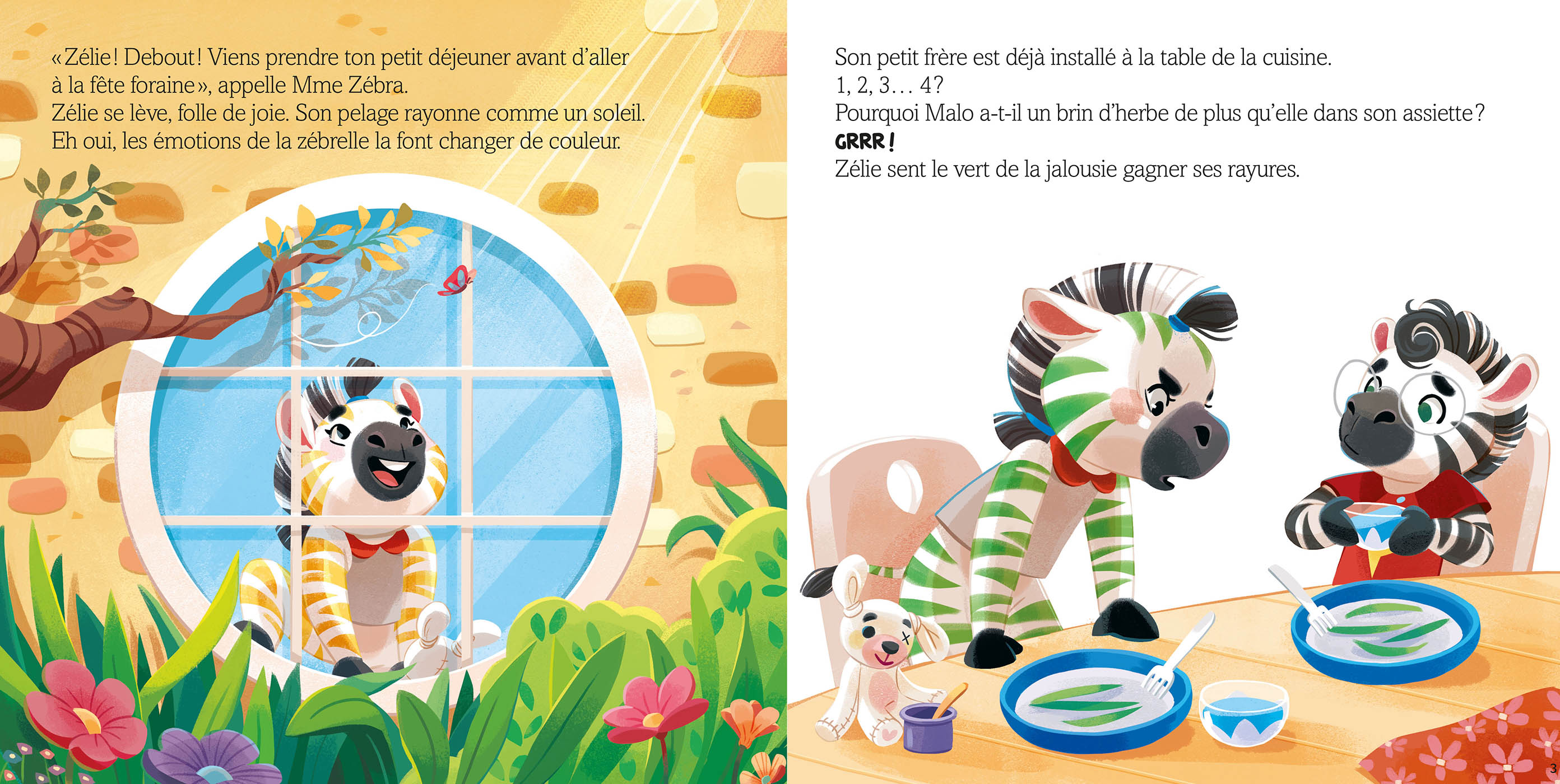 ZELIE ET LES EMOTIONS EN FAMILLE