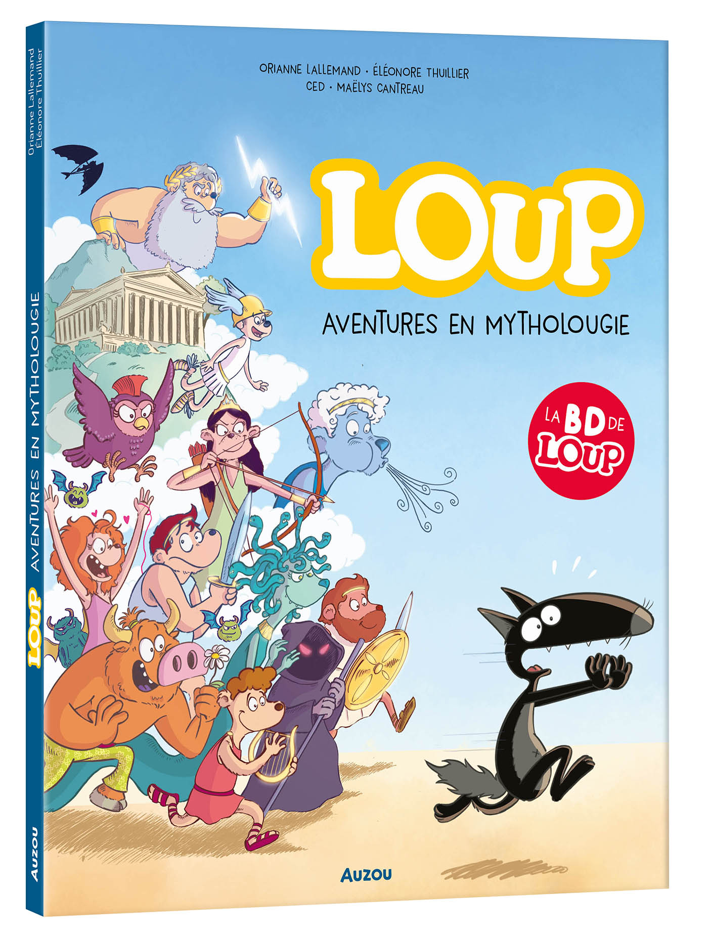 AVENTURES EN MYTHOLOUGIE - LA BD DE LOUP