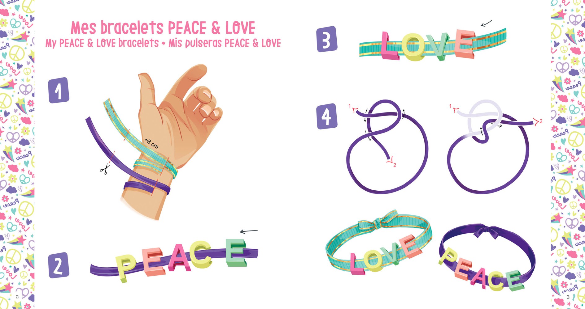Mes Bracelets Peace & Love Mes Bracelets Peace & Love