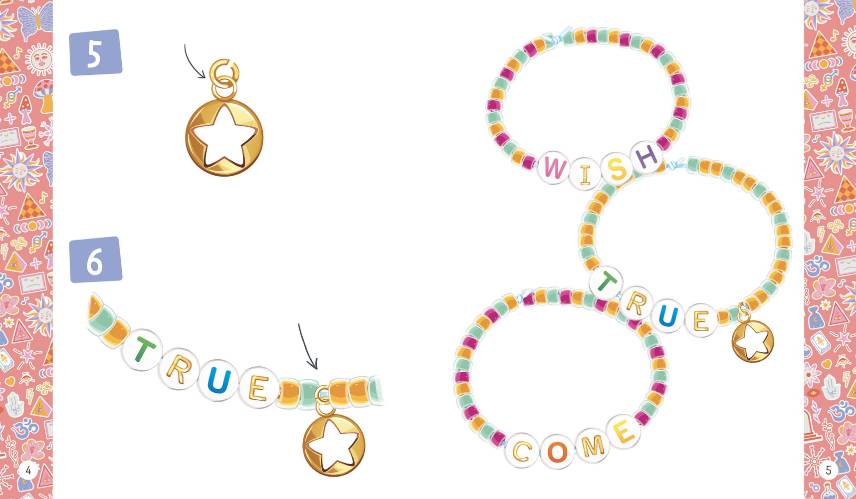 Mes jolis bijoux - Mes bracelets souhaits magiques