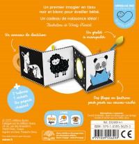 MON TOUT PREMIER LIVRE TISSU - EN NOIR ET BLANC !