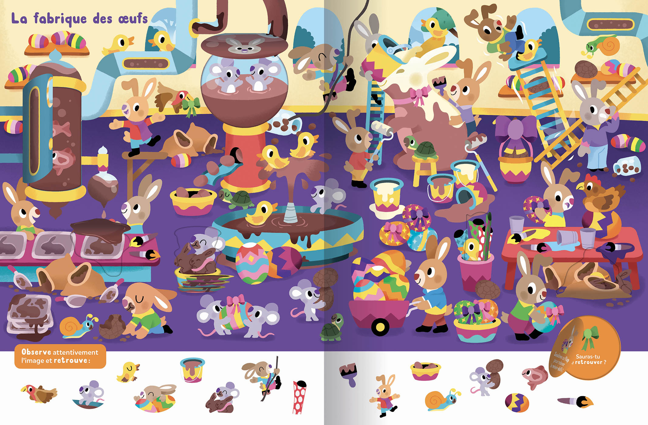 MON CHERCHE ET TROUVE SURPRISE - VIVE PAQUES !