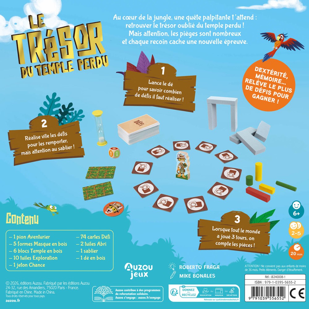 LE TRESOR DU TEMPLE PERDU