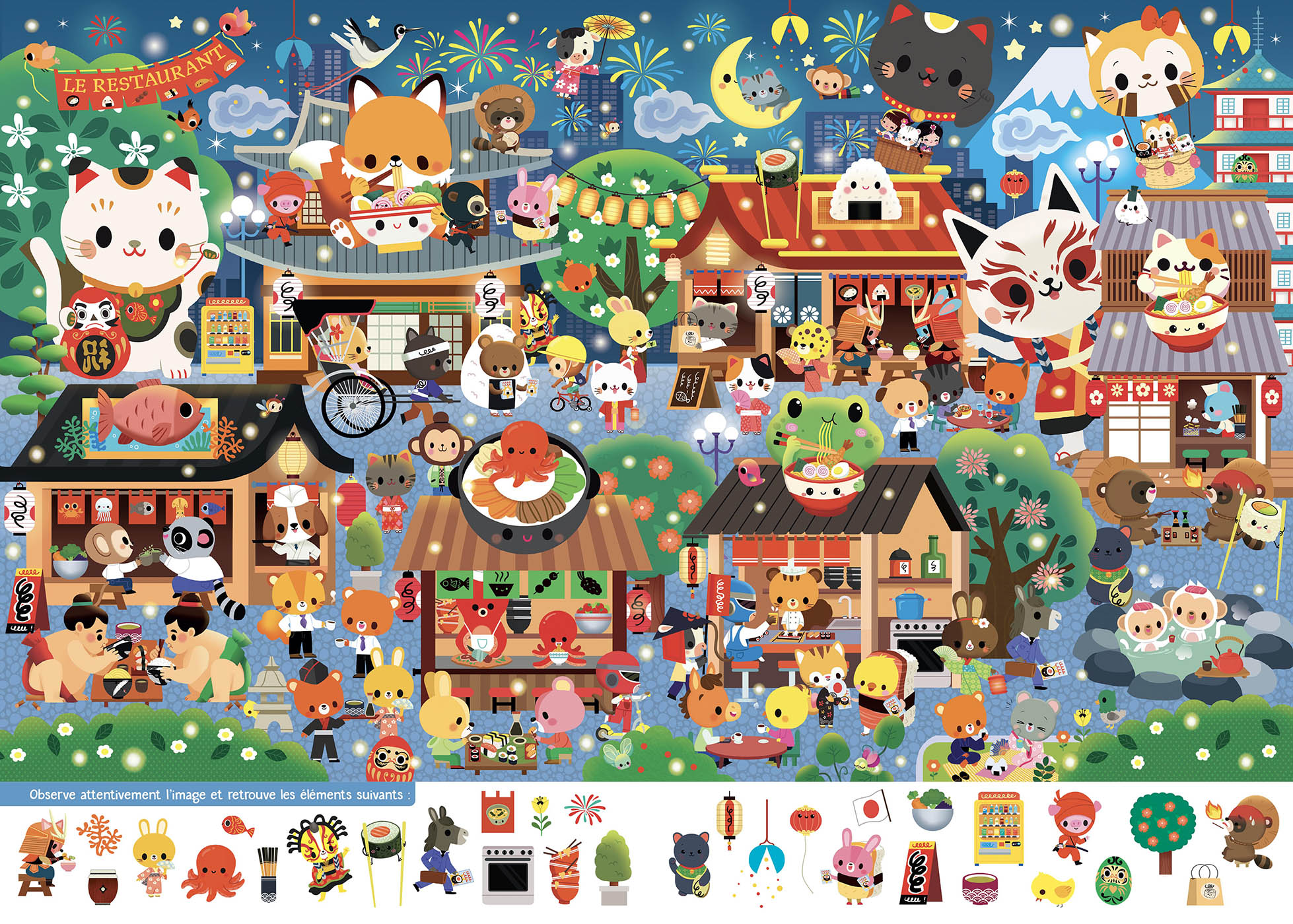 CHERCHE ET TROUVE - KAWAII