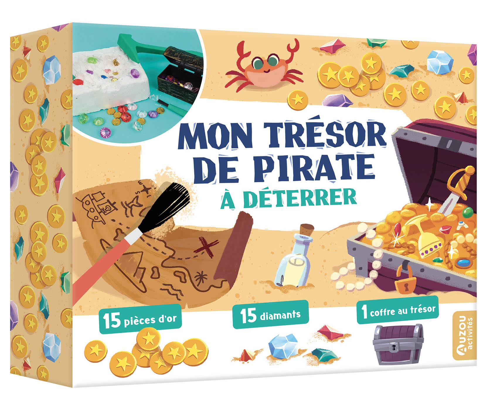 Coffret à déterrer Pirates Coffret à déterrer Pirates