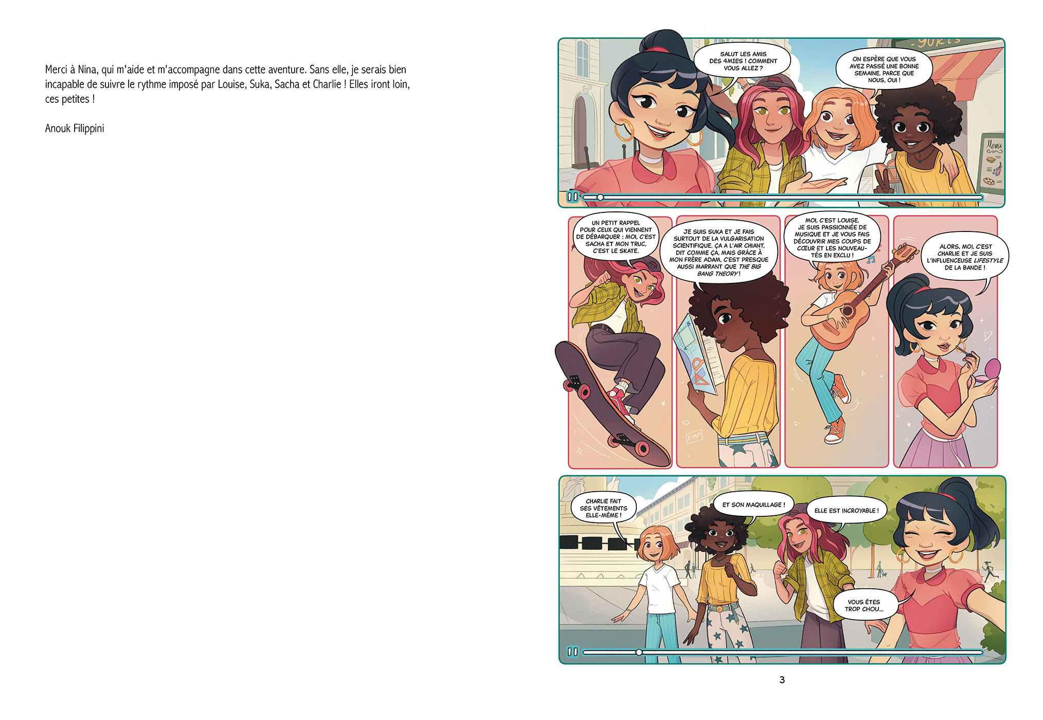 LES INFLUENCEUSES EN BD - T2  LE LIKE ME CHALLENGE