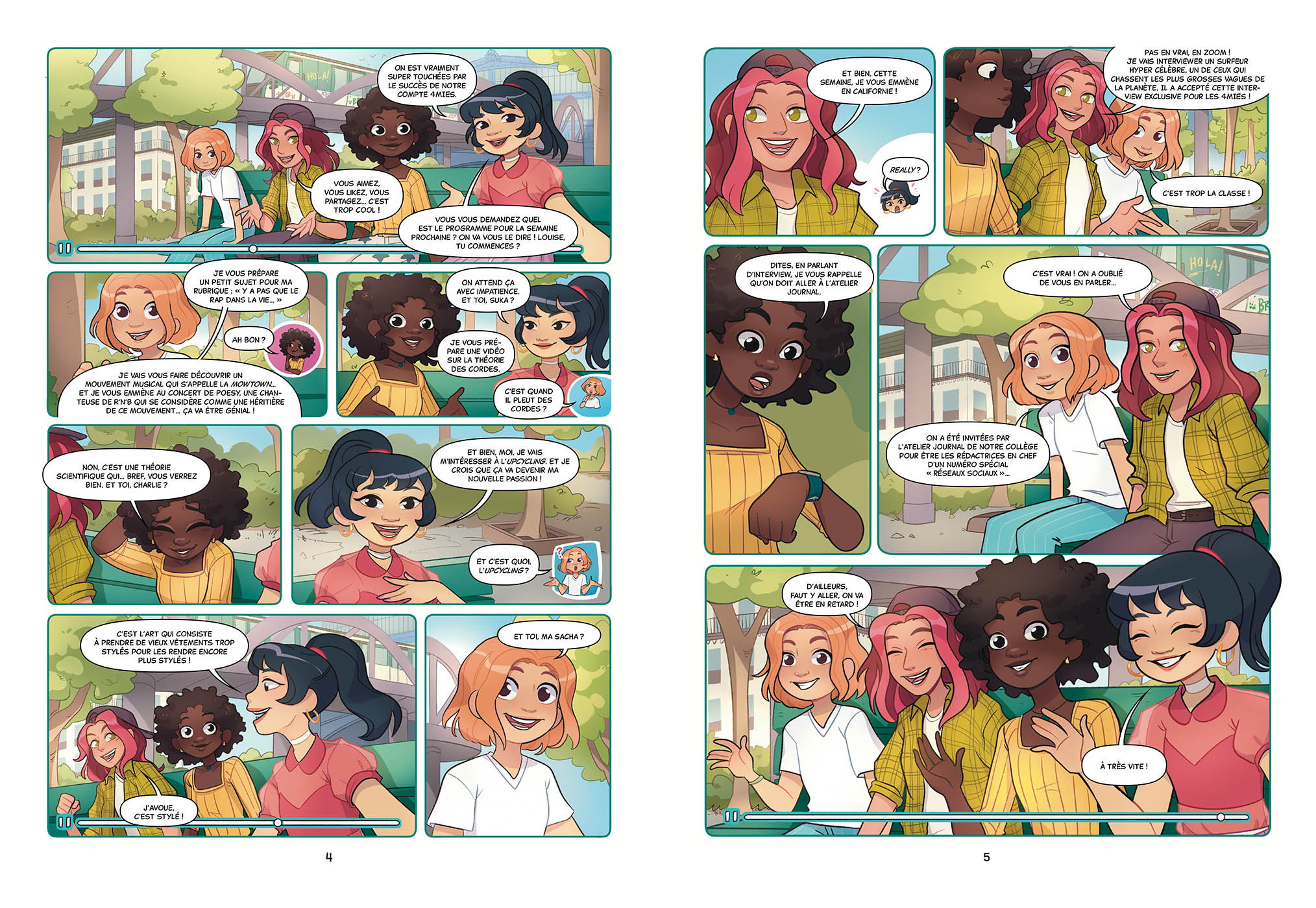 LES INFLUENCEUSES EN BD - T2  LE LIKE ME CHALLENGE