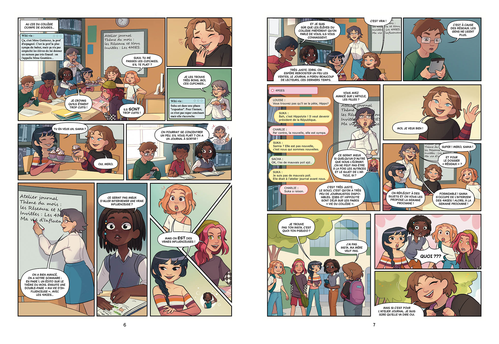 LES INFLUENCEUSES EN BD - T2  LE LIKE ME CHALLENGE