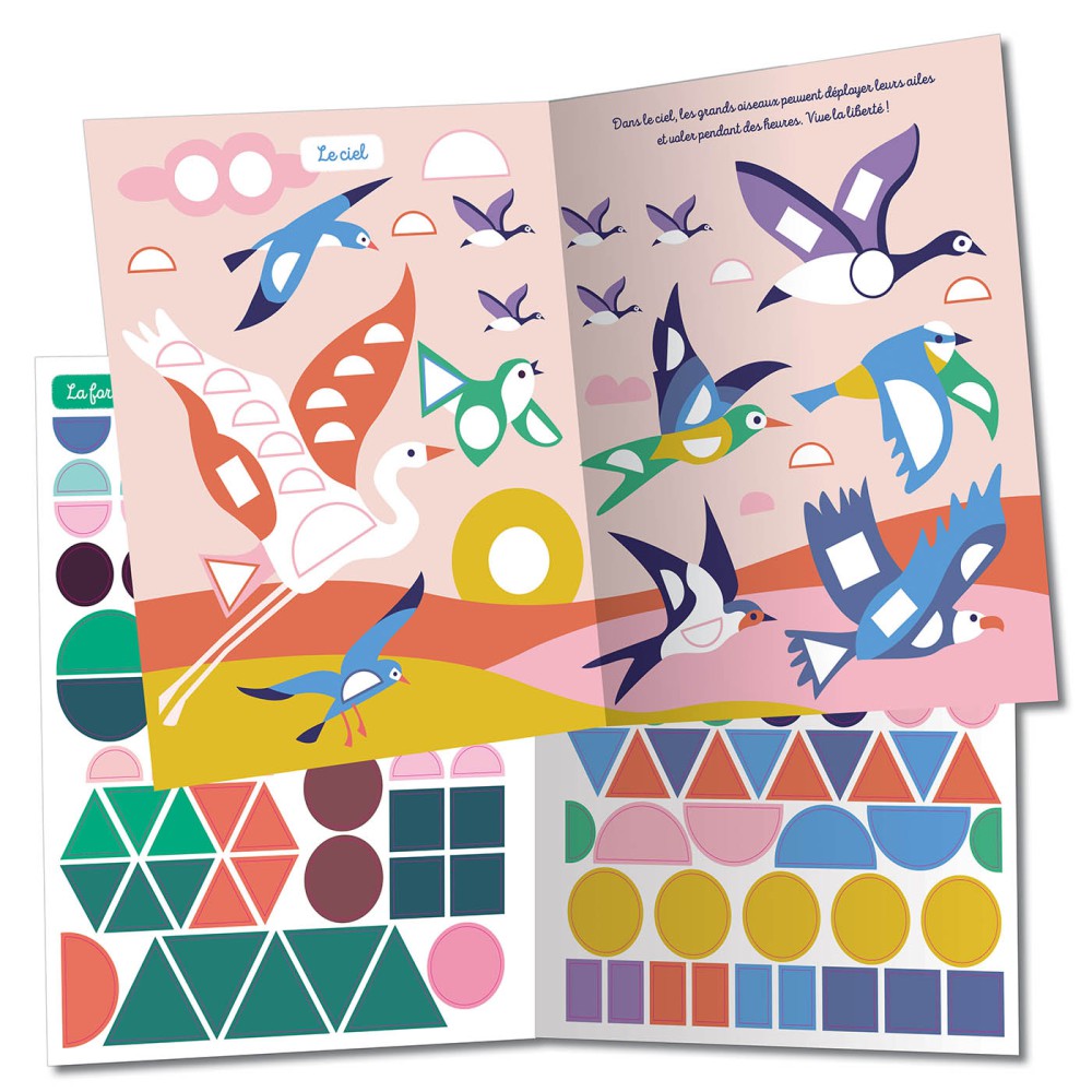 1000 Premières Gommettes Formes La Nature