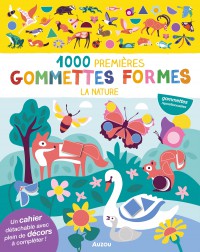1000 premières gommettes formes la nature