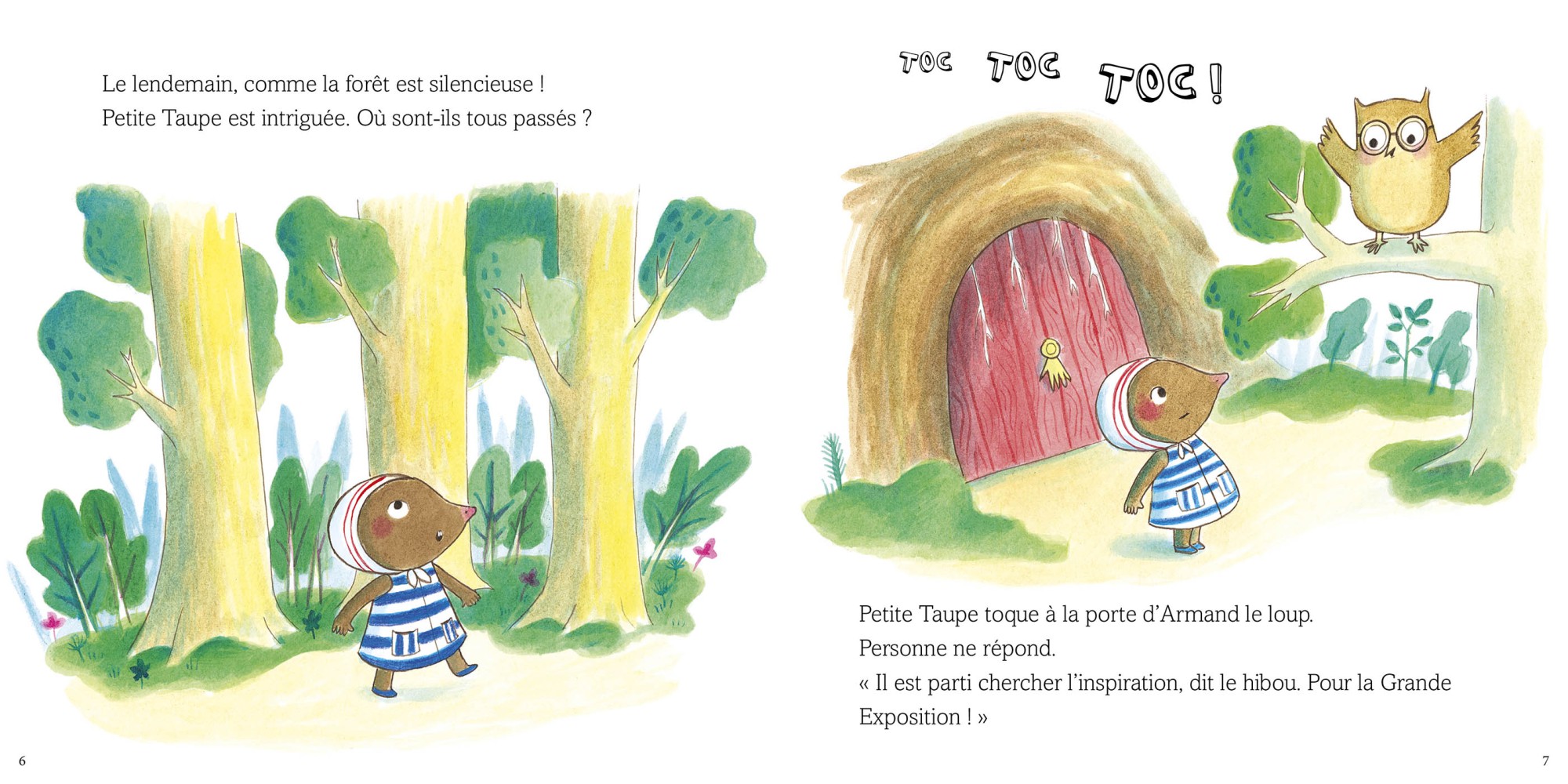 Petite Taupe Et L'exposition De La Forêt Petite Taupe Et L'exposition De La Forêt