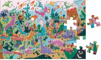 Puzzle cherche et trouve - les dinosaures