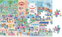 PUZZLE CHERCHE ET TROUVE - KAWAII