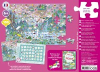 PUZZLE CHERCHE ET TROUVE - LICORNES