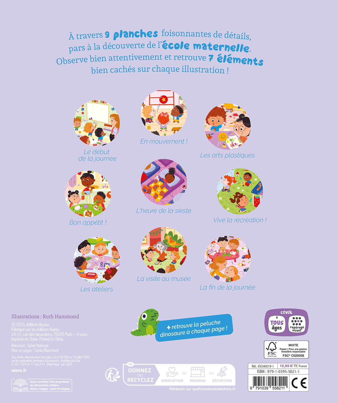 A LA MATERNELLE - CHERCHE ET TROUVE DES TOUT-PETITS
