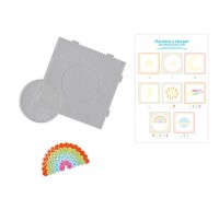 Mes perles à repasser qui brillent dans le noir