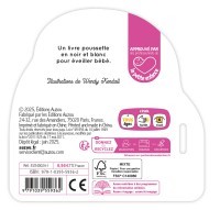 MON PREMIER LIVRE POUSSETTE EN NOIR ET BLANC  - AU DODO