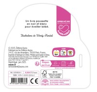 MON PREMIER LIVRE POUSSETTE EN NOIR ET BLANC  - AU DODO