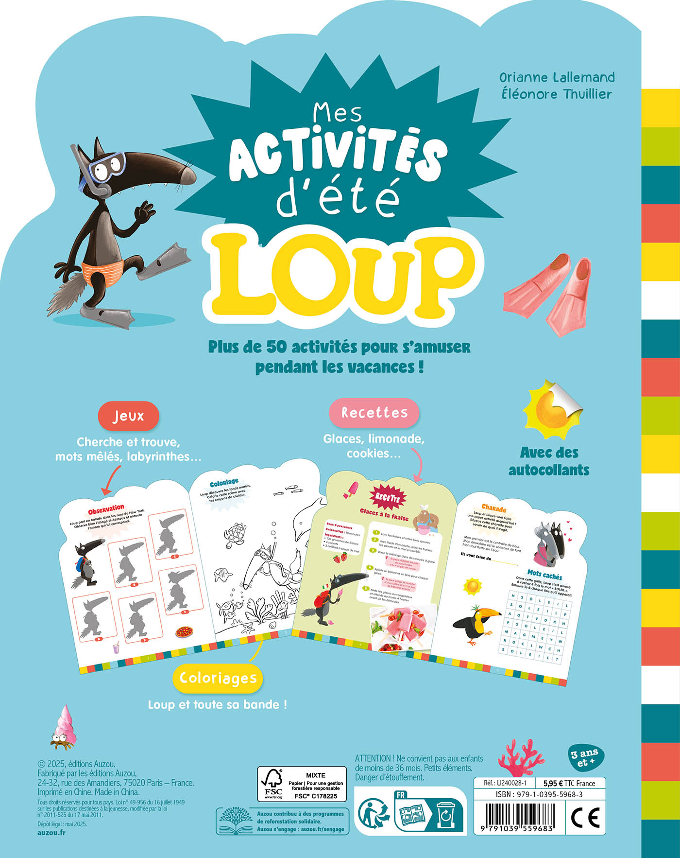 Loup - Mes Activités D'été