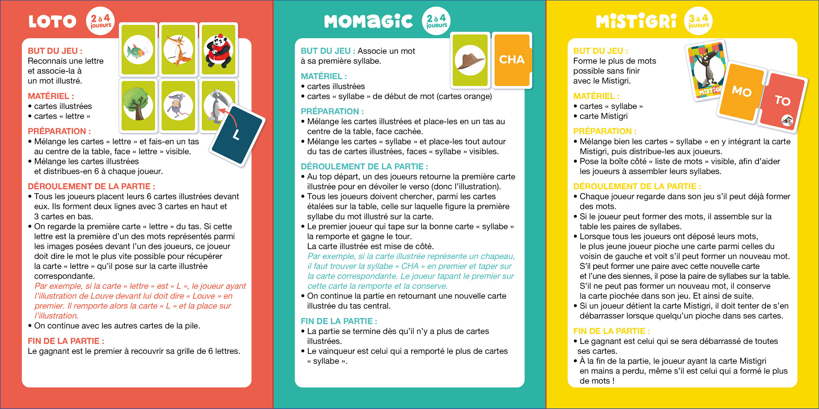 MES JEUX DE LECTURE LOUP