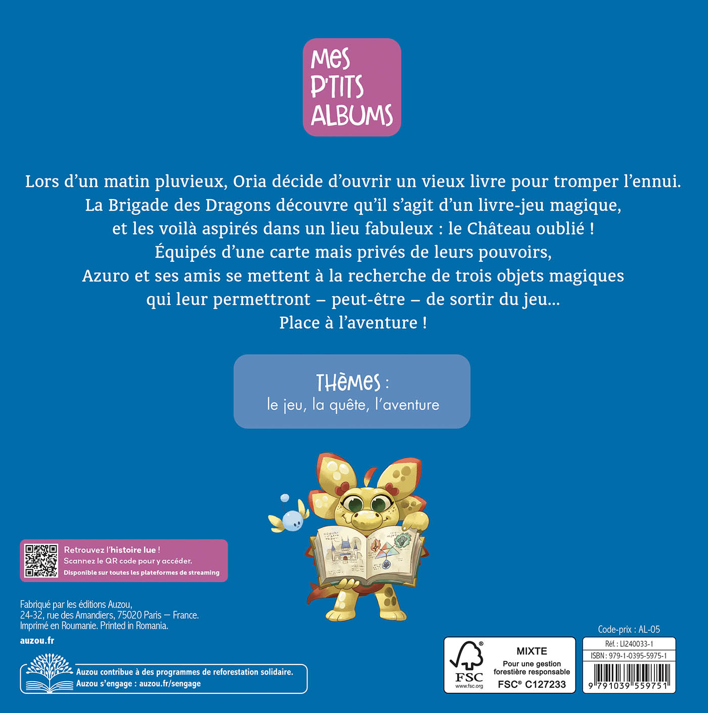 AZURO ET LE CHATEAU OUBLIE