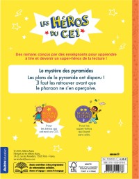 LES HEROS DU CE1 - NIV1 LE MYSTERE DES PYRAMIDES