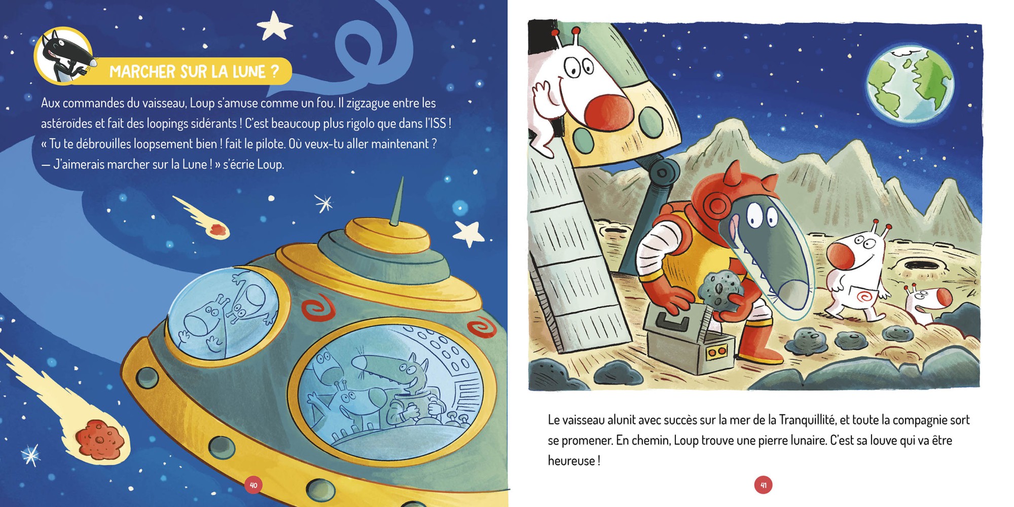 Les Questions De Loup - L'espace