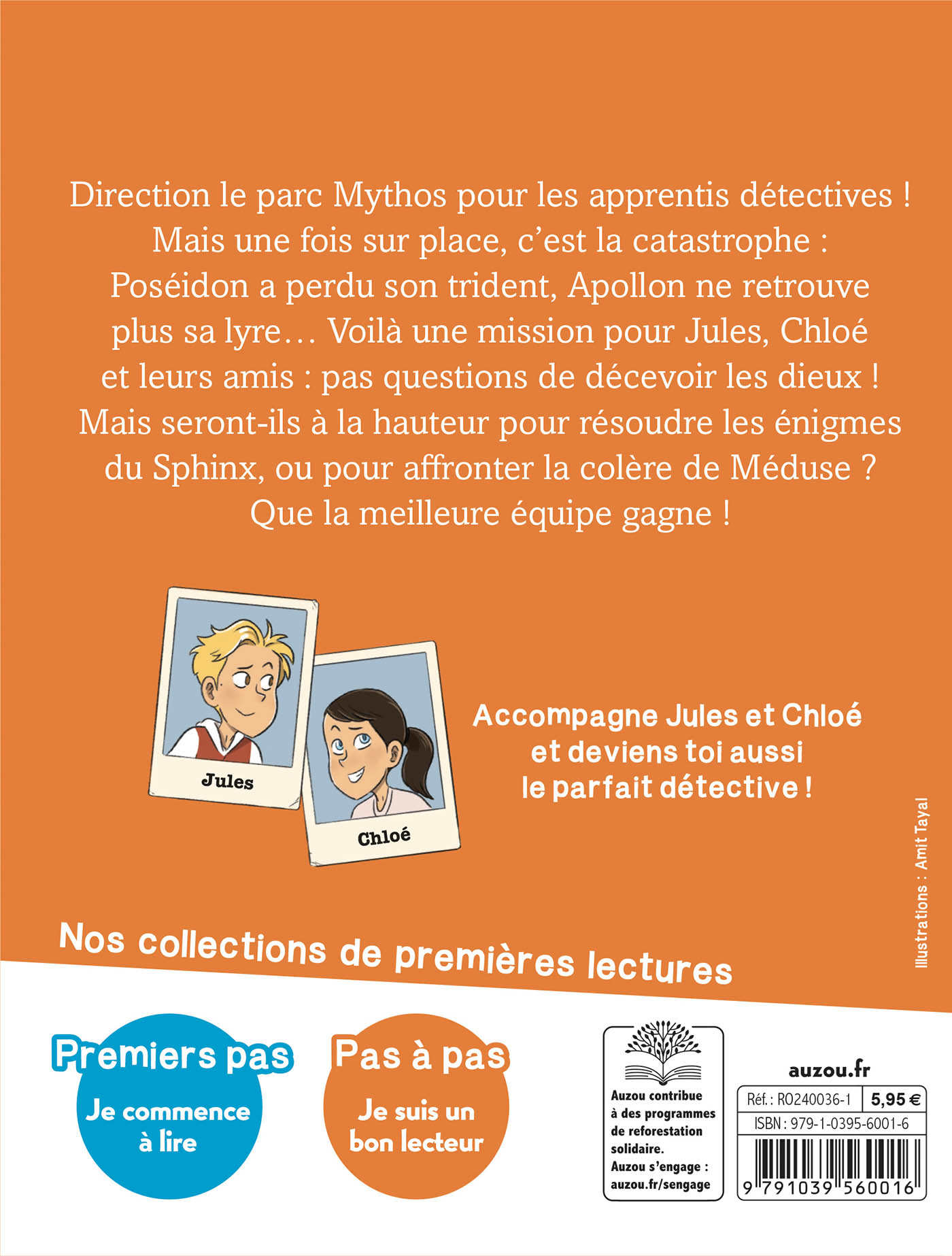 Mes Enquêtes À L'école De Détective - Le Parc Des Dieux