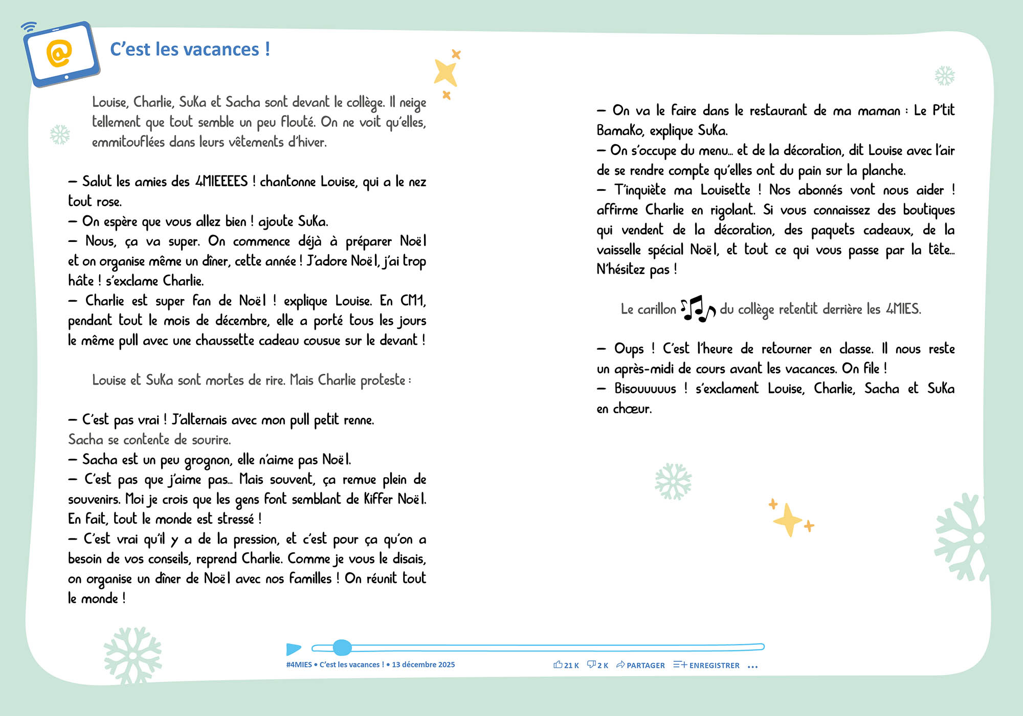 UN NOEL DE REVE - LES INFLUENCEUSES