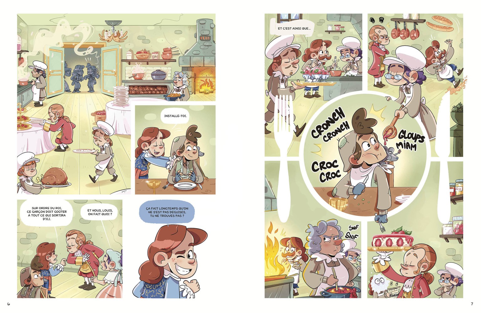 MYSTERES A LA COUR - LES ESPIONS DE VERSAILLES