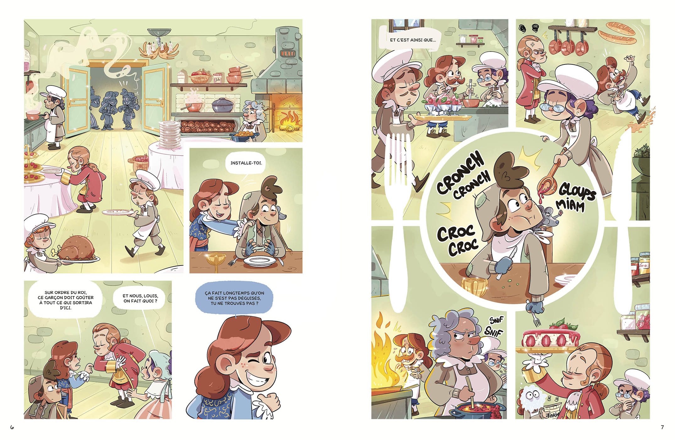 MYSTERES A LA COUR - LES ESPIONS DE VERSAILLES