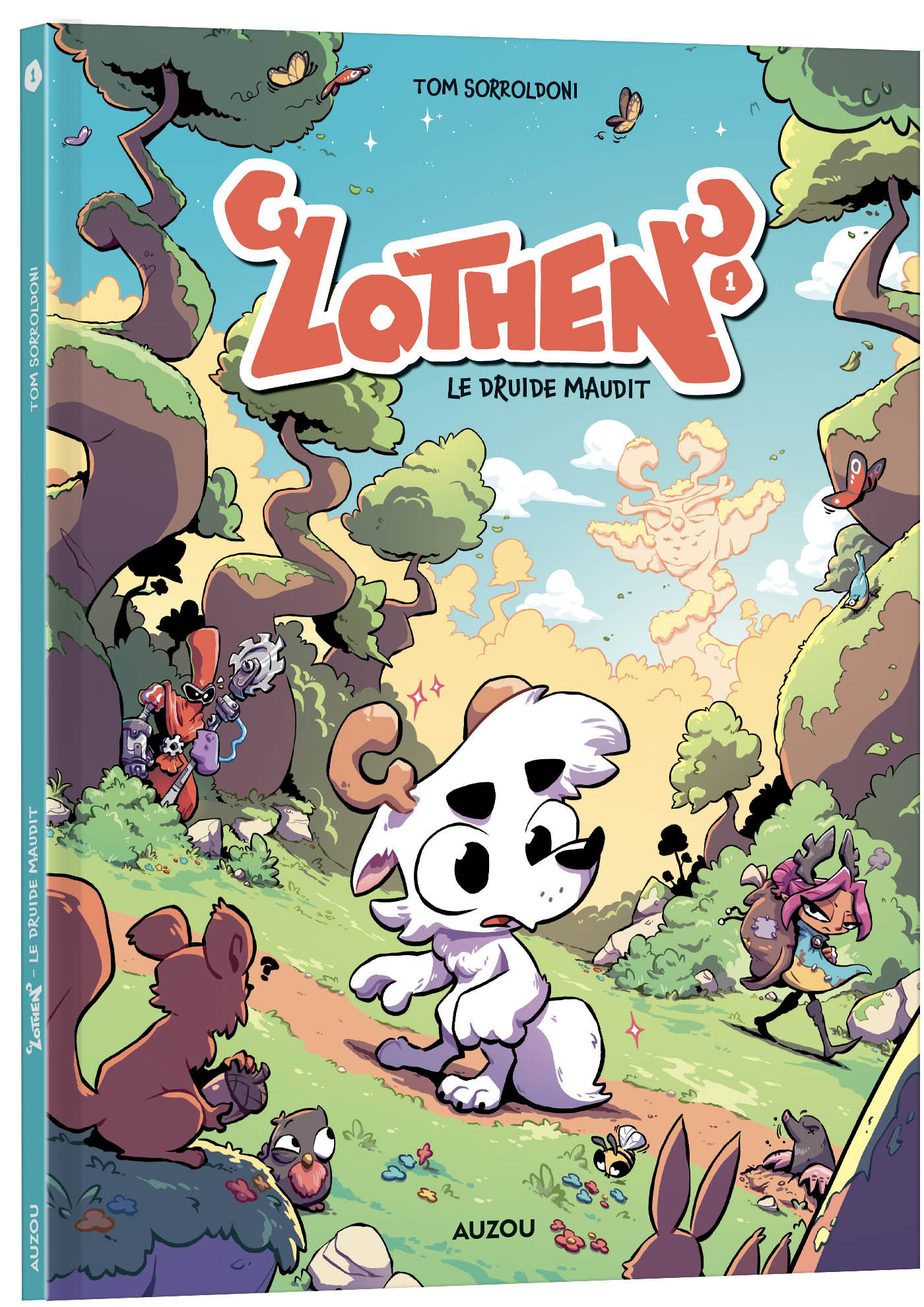 LOTHEN T1 LE DRUIDE MAUDIT