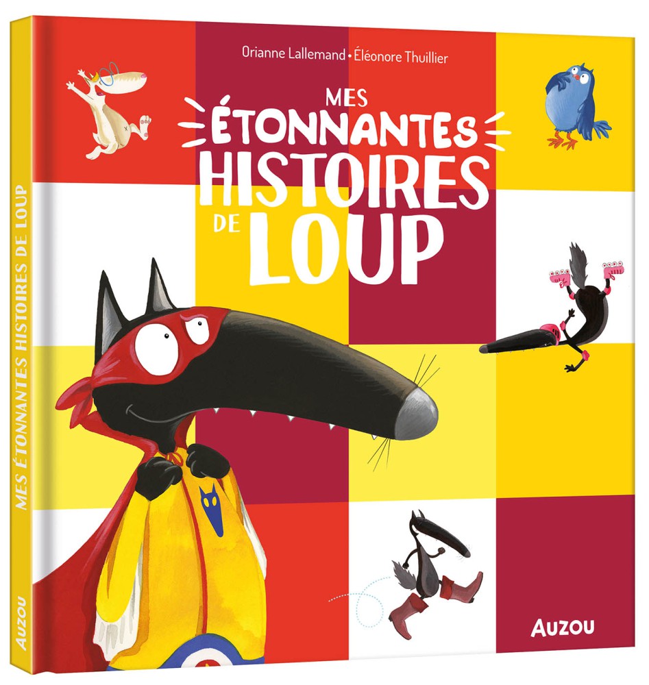 COFFRET PELUCHE - MES ETONNANTES HISTOIRES LOUP