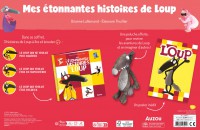 COFFRET PELUCHE - MES ETONNANTES HISTOIRES LOUP COFFRET PELUCHE - MES ETONNANTES HISTOIRES LOUP