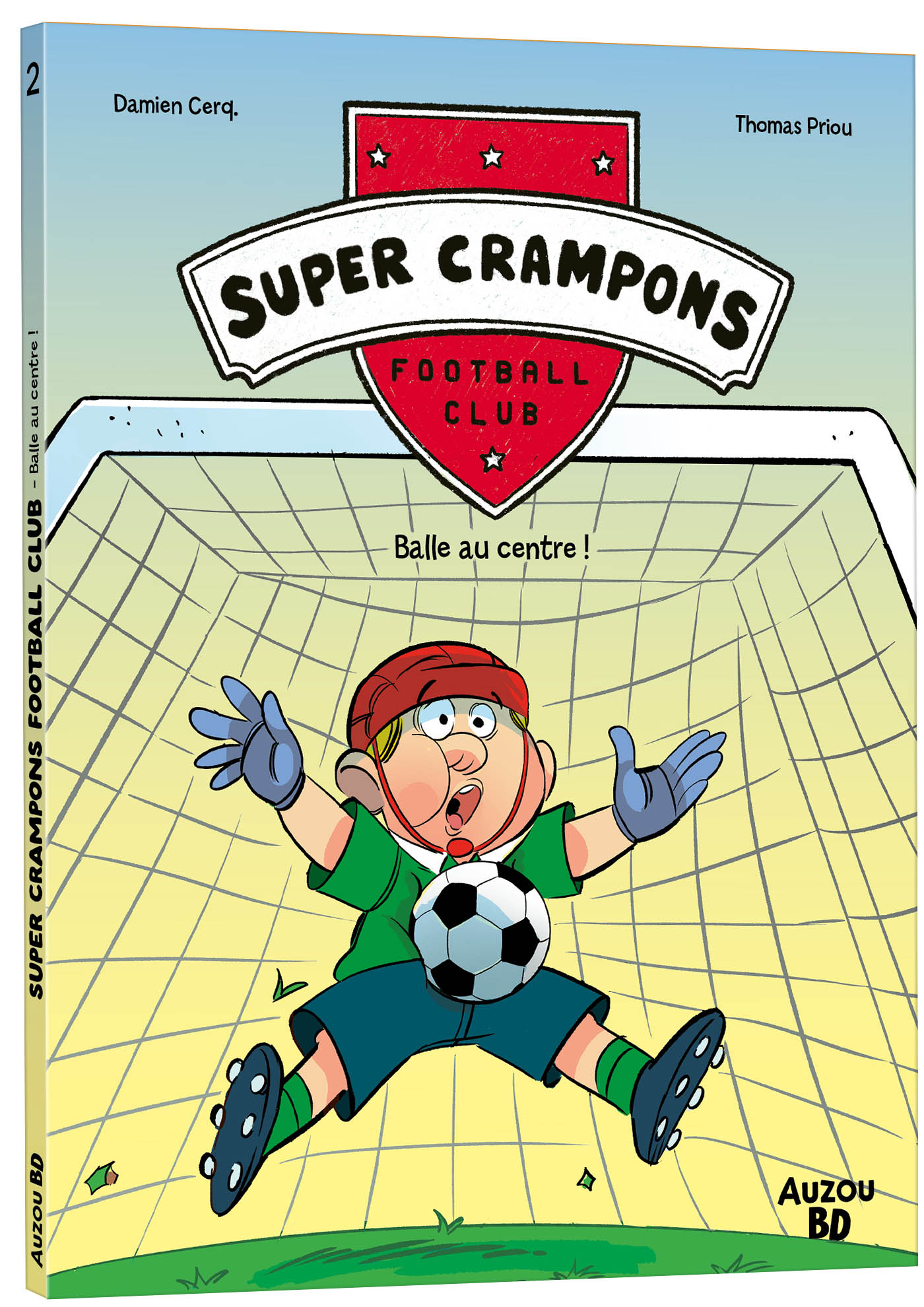 BALLE AU CENTRE ! SUPER CRAMPONS FOOTBALL CLUB T2