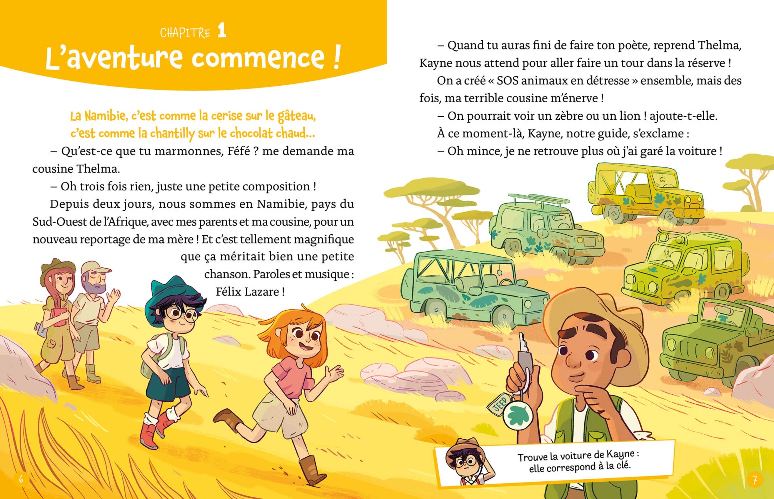 Aventures Dans La Savane