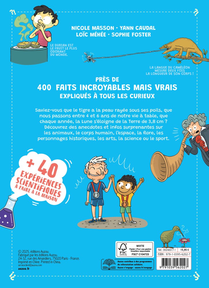 LE GRAND LIVRE DES FAITS INCROYABLES MAIS VRAIS