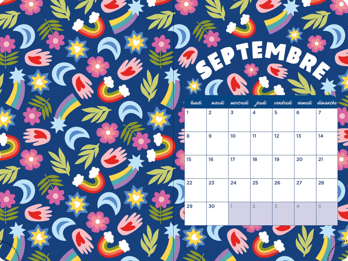 Agenda créatif 2025-2026 - Pailleté